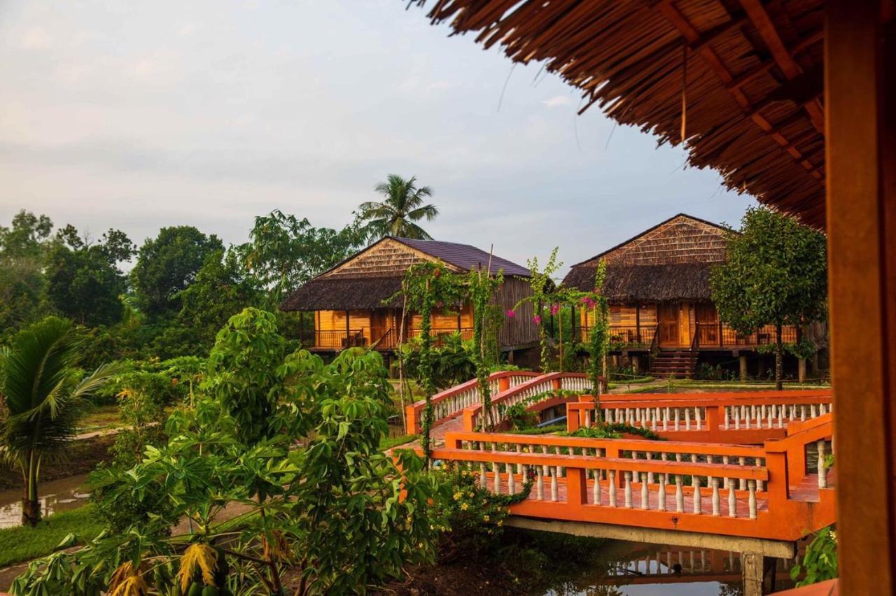 Mekong Nature Lodge Vinh Long Bagian luar foto